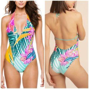 HOST PIC!🔆🌴Trina Turk Terra Nostra Plunge 🔆Sz 8 🌴